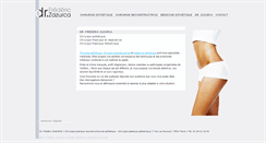 Desktop Screenshot of dr-zazurca.fr